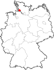 Karte Büttel, Westholst